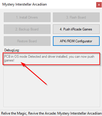 PCB In OS mode